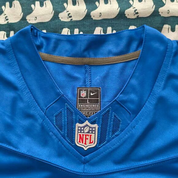 Malik Nabers New York Giants Blue Nike Jersey #9 - Picture 6 of 8